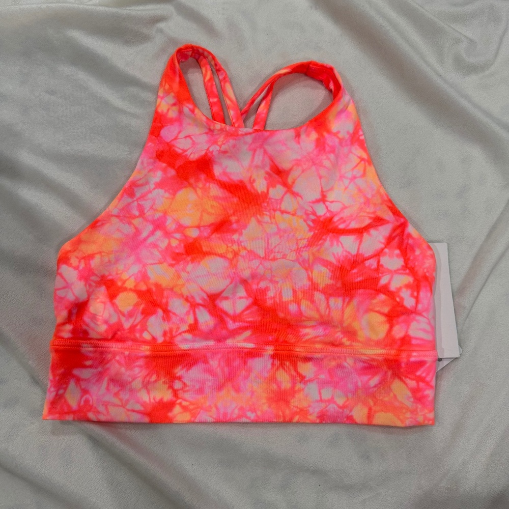 Lululemon high neck energy bra